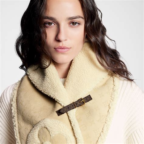 Sciarpa LV Snug Shearling S00 